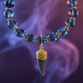 Blue Kyanite & Animal Tooth Bracelet II - Water Element