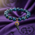 Blue Kyanite & Animal Tooth Bracelet I - Water Element